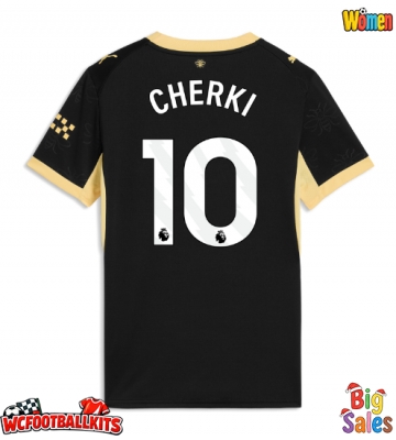 Manchester City Rayan Cherki #10 Replica Away Stadium Shirt for Women 2026-27 Short Sleeve